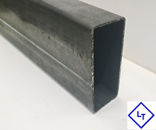 Rechteckrohr Rechteckprofil 200x80mm 150x100mm 4mm Eisen Bau Stahl schwarz Rohr