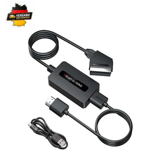 Scart auf hdmi konverter - scart, mit