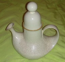 Vintage Kaffee Kanne in Grau