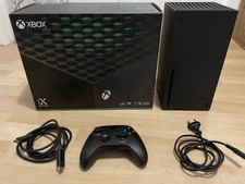 Microsoft Xbox Series X 1TB Spielekonsole - Schwarz Neuwertig mit OVP