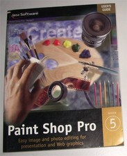 Paint Shop Pro 5 User`s Guide (Handbuch Englisch)
