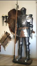 Mittelalterliche Rüstung Ritterrüstung Lebensgross Antik sehr guter Zustand