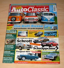 Zeitung Zeitschrift - Auto Classic Juli/Aug 4/2012 VW Bus T1 T2 - Barkas B-1000