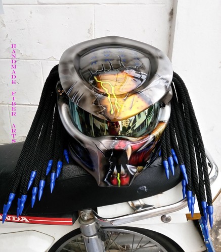 Custom predator motorradhelm - predator,