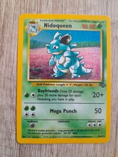 Pokemon Karte Nidoqueen 7/64 Dschungel Holo Rare Englisch TCG Jungle