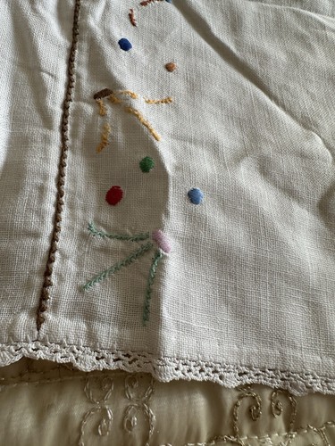 Alte tischdecke mitteldecke - tischdecke,