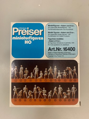Preiser 16400 modellfiguren - preiser,