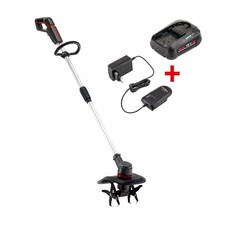 AL-KO TL1820 Akku-Bodenhacke Bosch-18V-Kompatibel inkl. 2,5Ah Akku und Ladegerät