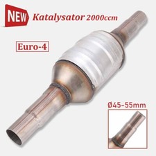 Euro-4 Katalysator Ø45-55mm Universal KAT Für OPEL VW AUDI Benzinmotoren 2000ccm