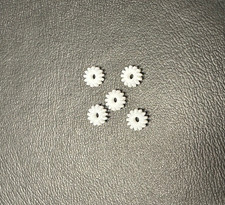 5x passend FÜR Roco 86471 Zahnrad Zwischenzahnrad 12 Zähne Modul 0.4 Spur H0