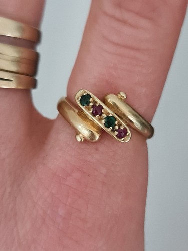 585 ring mit edelsteine - ring,