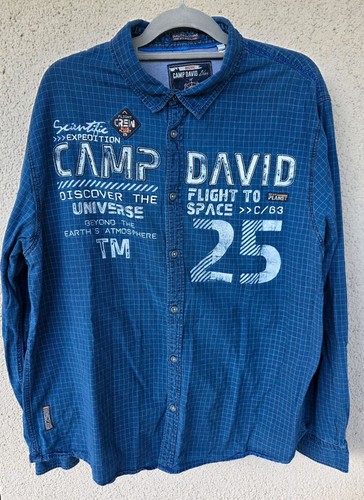 Camp david herren - david, hemd