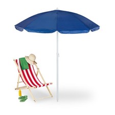Sonnenschirm Strandsonnenschirm Balkonsonnenschirm UV-Schutz leicht Strandschirm