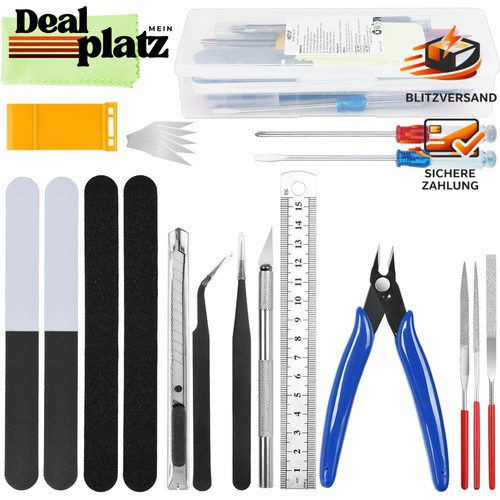 Modellbau werkzeug set - set, 23