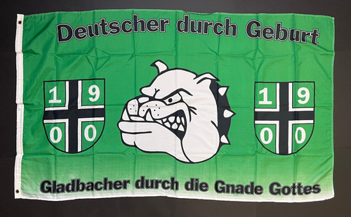 Gladbach deutscher fahne - -,