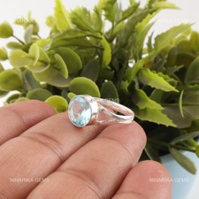 Rund Natürlich Himmelblau