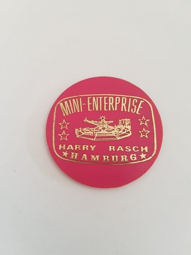 Kirmes fahrchip klebe - fahrchip, (klebe