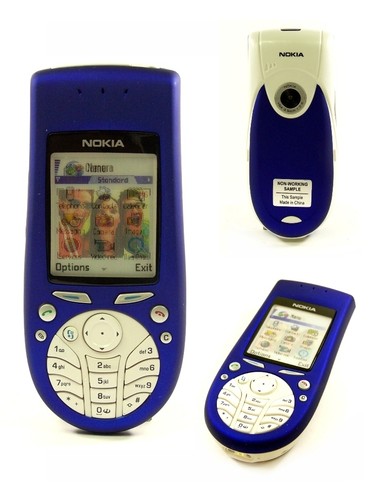Nokia 3660 blue handy dummy - nokia,