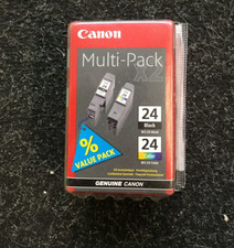 Canon Multipack BCI 24 Black -BCI 24 Color-Original - Druckerpatronen Restposten