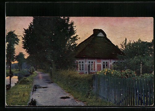 Ölgemälde-Imitations-AK