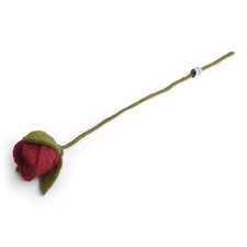 Filz Rose dunkelrot Én Gry &