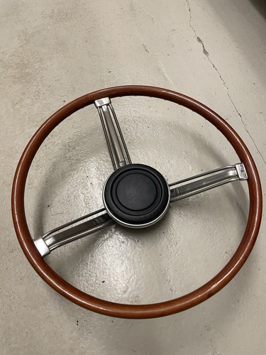Holzlenkrad vintage für bmw - holzlenkrad,
