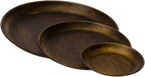 Bigbuy home serviertablett 3er - home,