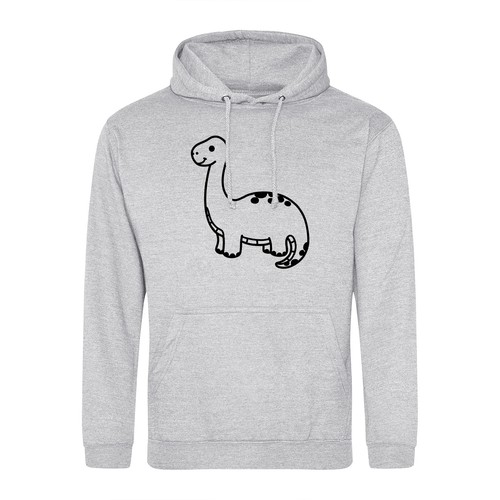 Unisex hoodie brontosaurus - hoodie,