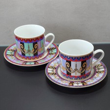 2x botticelli DESIGN Espresso-Tassen/Sammel-Tassen mit orientalischem Dekor