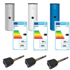 Buderus Warmwasserspeicher SU200 optional mit Heizstab Elektro-Heizeinsatz 2-6kW