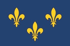 Aufkleber Ile de France Fleur