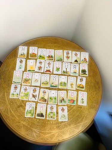 Komplette legung mit - komplette, tarot