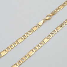 585 Gold Kette 55cm Panzersteg