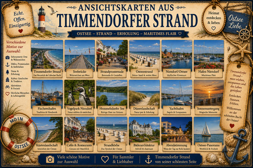 Ansichtskarten timmendorfer - ansichtskarten,