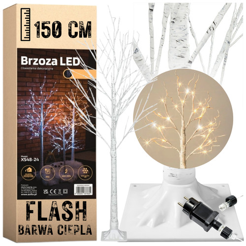 Weihnachtsbaum mit 120 leds - mit,