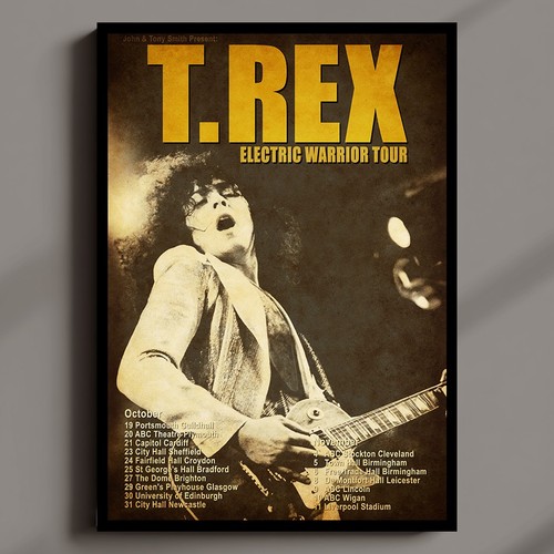 Rex electric warrior tour - t-rex, uk