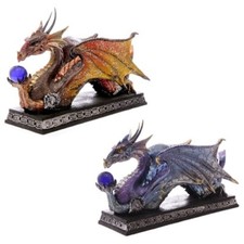 Fantasy Dekofigur Drache auf