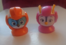 2 x Minifigur Crazy Birds Buffy Cats  Penni Figur Stempel