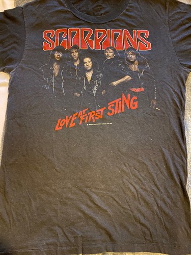 Genuine vintage 1984 - genuine, scorpions