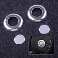 4x passt für Mercedes GLC GLE C M Klasse Sitz Kopfstütze Schalter Abdeckung ke