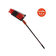 Teleskop Reinigungsbürste 4,6m Wasseranschluss Photovoltaik Solaranlage A06195