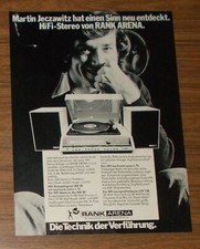 Seltene Werbung vintage RANK