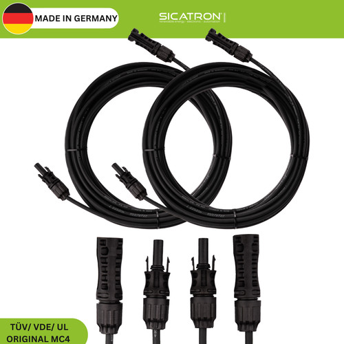Solarkabel inkl stecker - solarkabel, inkl.