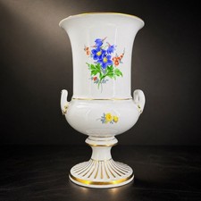 Meissen Porzellan Henkelvase