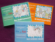 Fix und Fax-Guckhefte 3 Stück