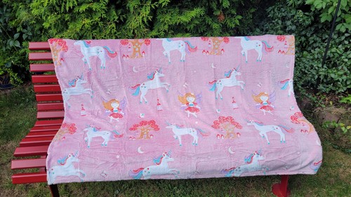 Kuscheldecke einhorn 150 cm - kuscheldecke,