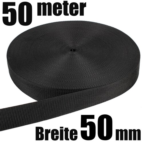 Schwarz 50 meter - schwarz,