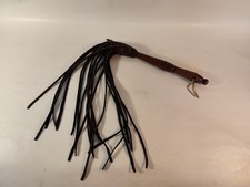 Peitsche Knute Ochsenziemer Lederband BDSM Fetisch Riemenpeitsche Rollenspiele