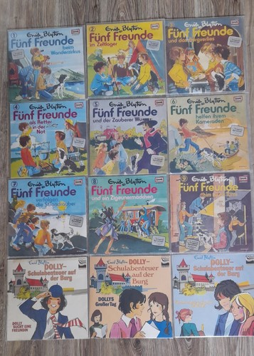 Fünf freunde vinyl - 9x,