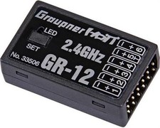 Graupner GR-12 2,4GHZ HOTT 6K